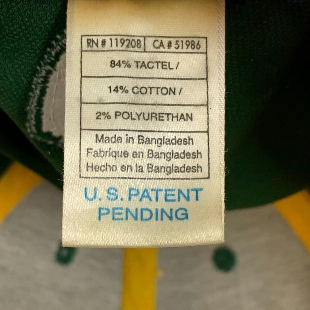 Reebok‎ Green Bay Packers Green Yellow NFL Football Fitted Cap One Size - Picture 9 of 9